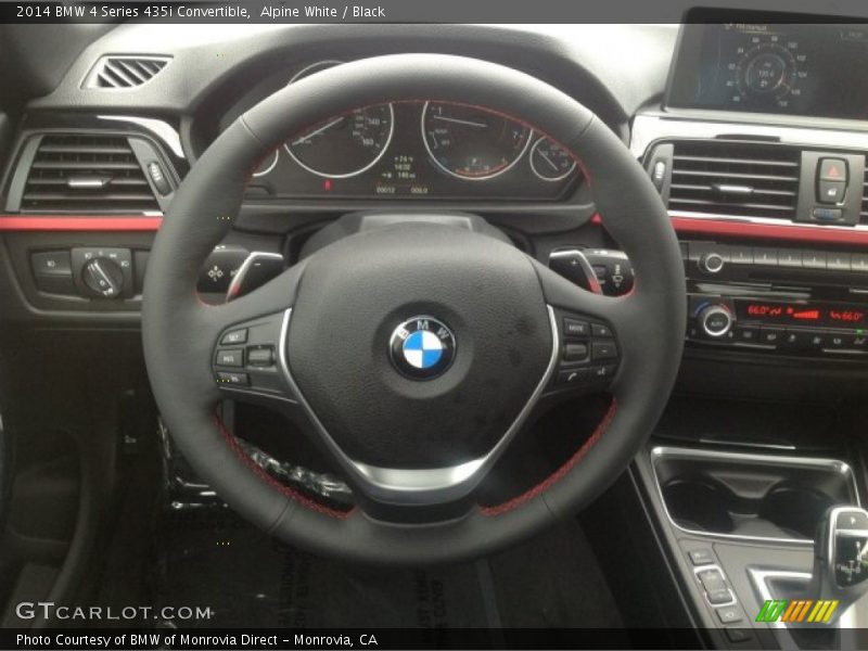 Alpine White / Black 2014 BMW 4 Series 435i Convertible