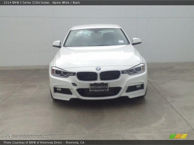 Alpine White / Black 2014 BMW 3 Series 328d Sedan