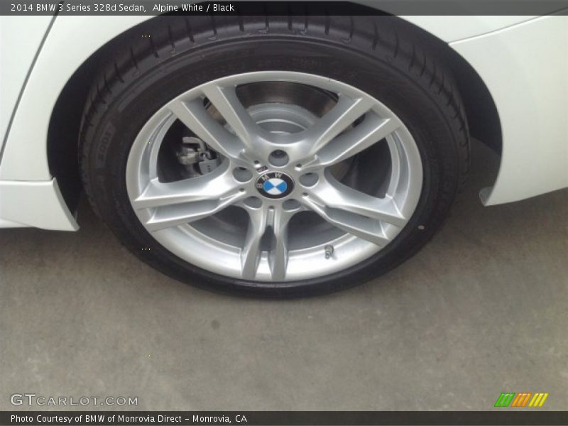 Alpine White / Black 2014 BMW 3 Series 328d Sedan