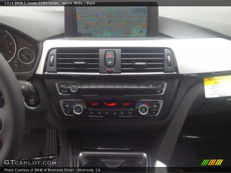 Alpine White / Black 2014 BMW 3 Series 328d Sedan