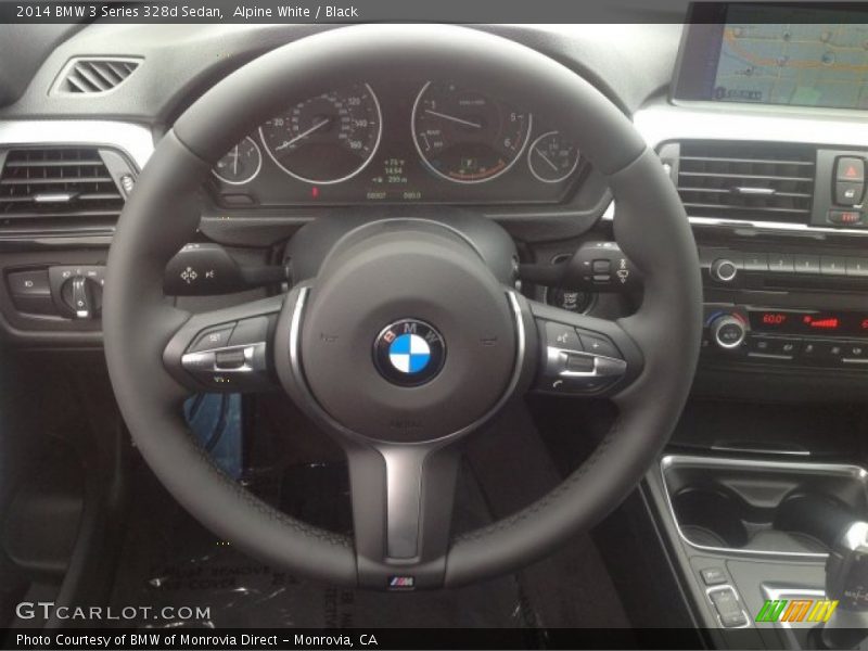 Alpine White / Black 2014 BMW 3 Series 328d Sedan