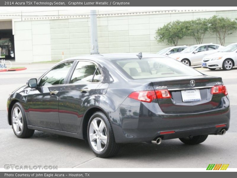 Graphite Luster Metallic / Graystone 2014 Acura TSX Technology Sedan