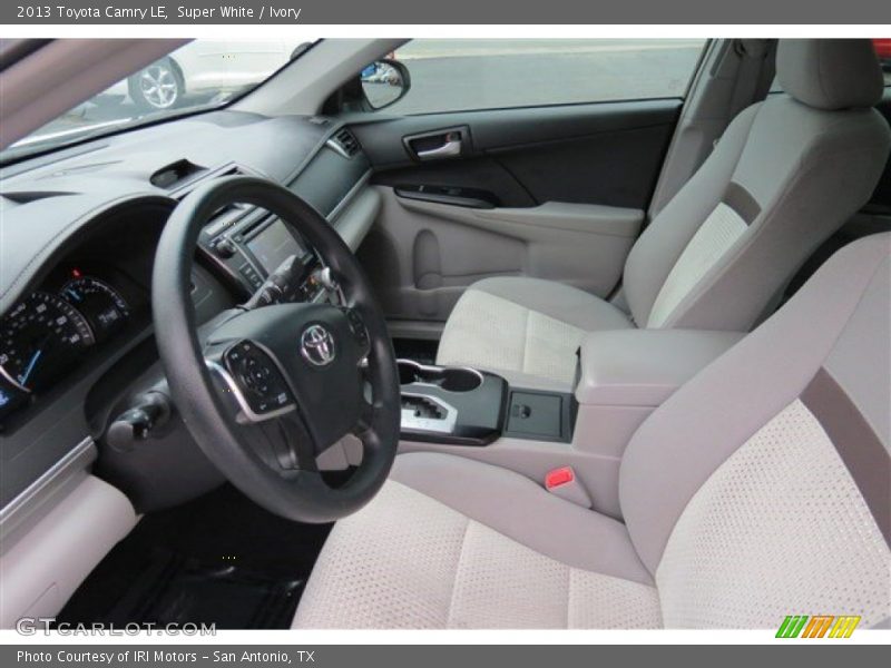 Super White / Ivory 2013 Toyota Camry LE