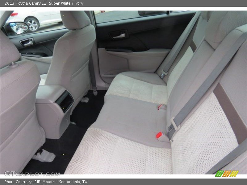Super White / Ivory 2013 Toyota Camry LE