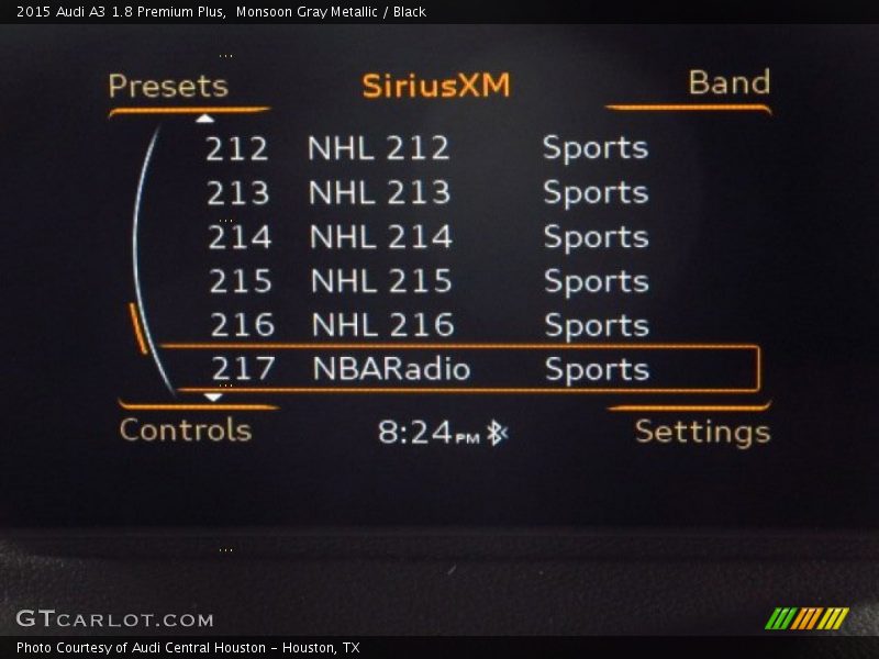 Controls of 2015 A3 1.8 Premium Plus