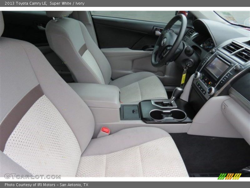 Super White / Ivory 2013 Toyota Camry LE