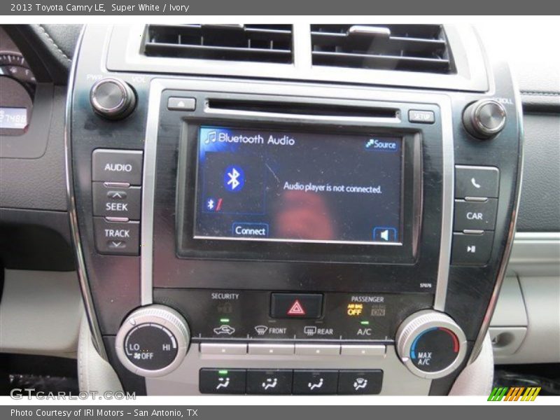 Super White / Ivory 2013 Toyota Camry LE
