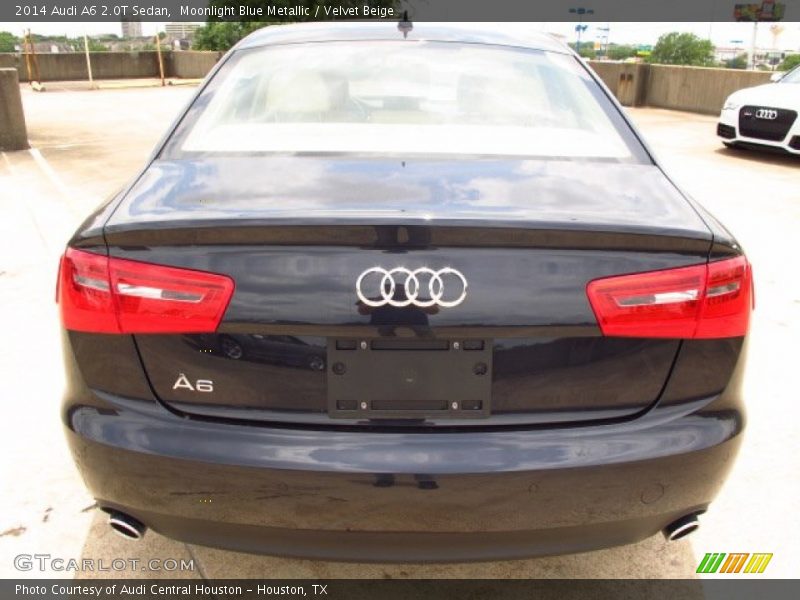 Moonlight Blue Metallic / Velvet Beige 2014 Audi A6 2.0T Sedan