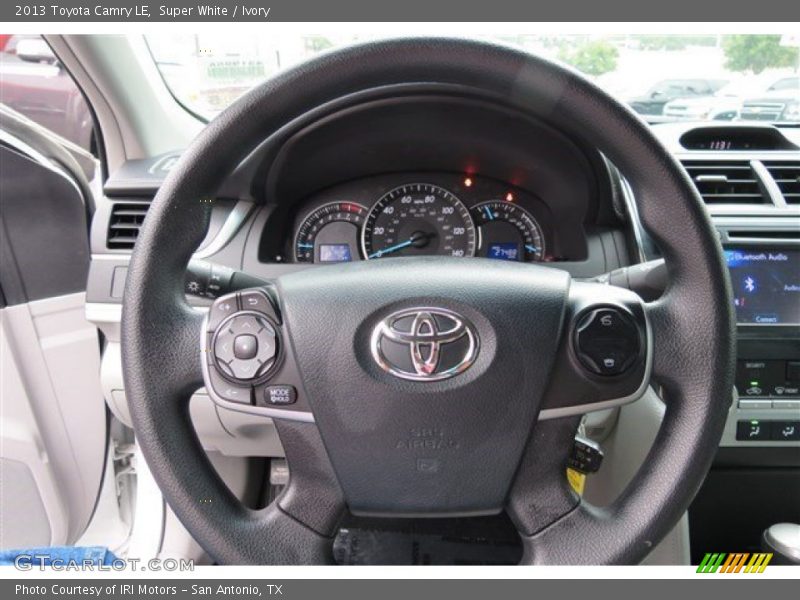 Super White / Ivory 2013 Toyota Camry LE