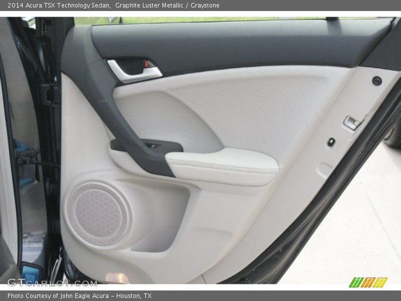 Graphite Luster Metallic / Graystone 2014 Acura TSX Technology Sedan