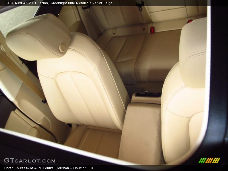Moonlight Blue Metallic / Velvet Beige 2014 Audi A6 2.0T Sedan
