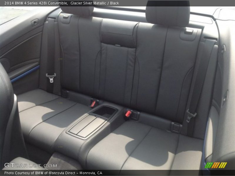 Glacier Silver Metallic / Black 2014 BMW 4 Series 428i Convertible