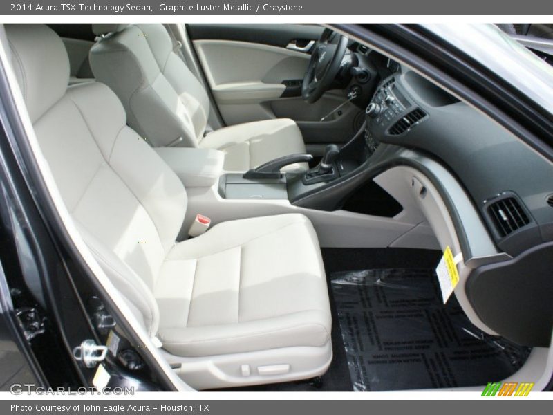 Graphite Luster Metallic / Graystone 2014 Acura TSX Technology Sedan