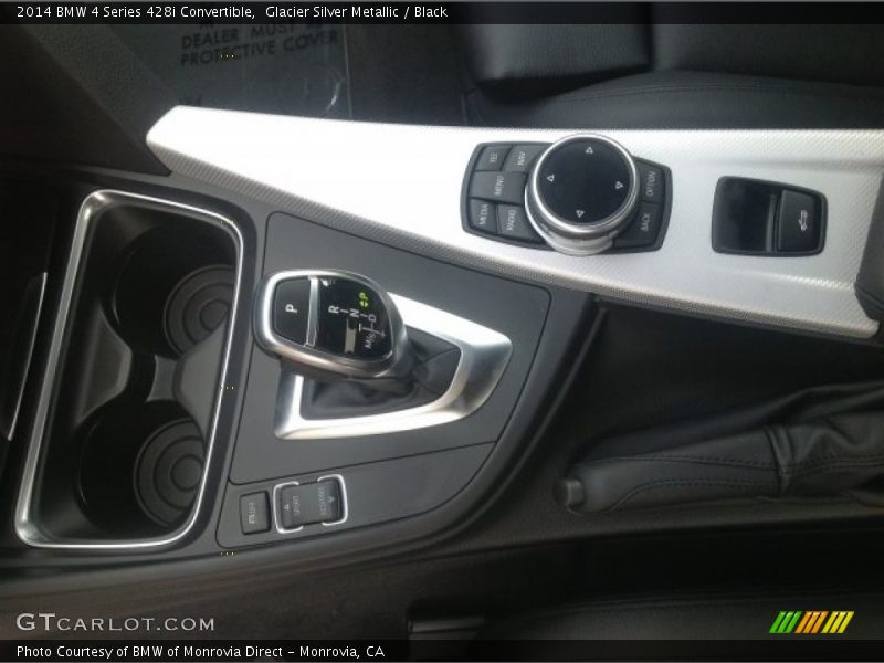 Glacier Silver Metallic / Black 2014 BMW 4 Series 428i Convertible