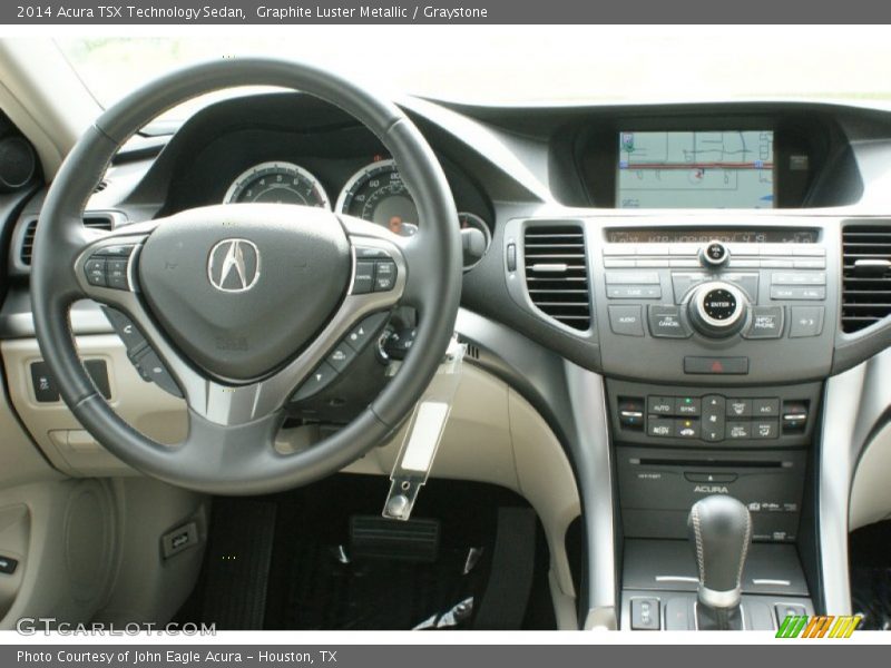 Graphite Luster Metallic / Graystone 2014 Acura TSX Technology Sedan