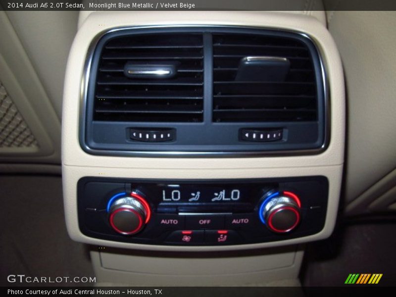 Moonlight Blue Metallic / Velvet Beige 2014 Audi A6 2.0T Sedan