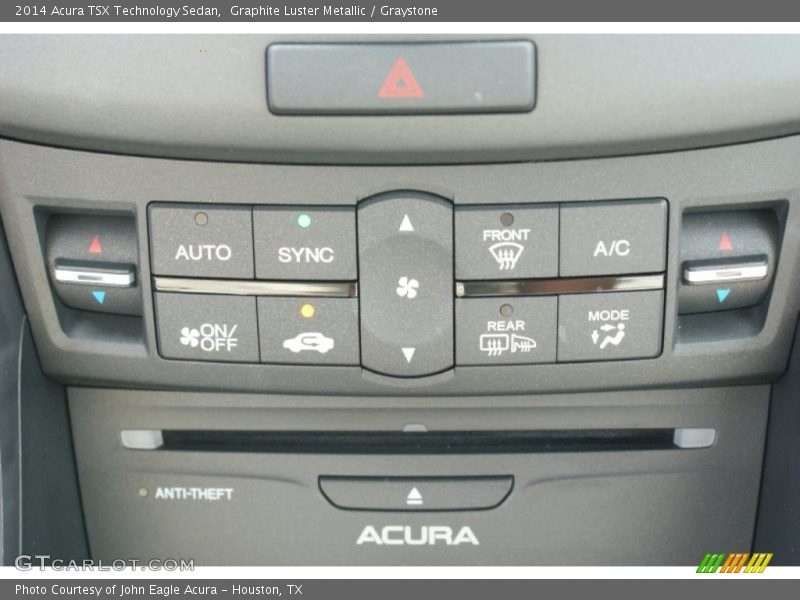 Graphite Luster Metallic / Graystone 2014 Acura TSX Technology Sedan