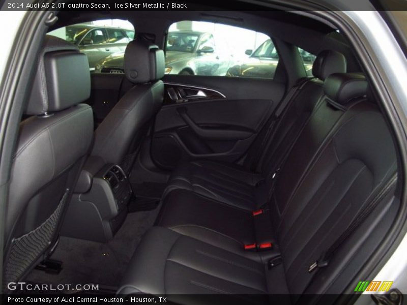 Ice Silver Metallic / Black 2014 Audi A6 2.0T quattro Sedan
