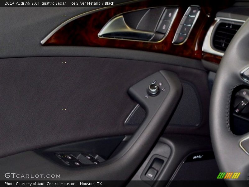 Ice Silver Metallic / Black 2014 Audi A6 2.0T quattro Sedan