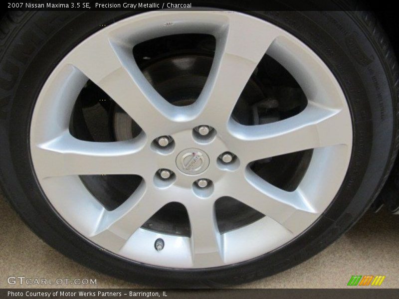 Precision Gray Metallic / Charcoal 2007 Nissan Maxima 3.5 SE