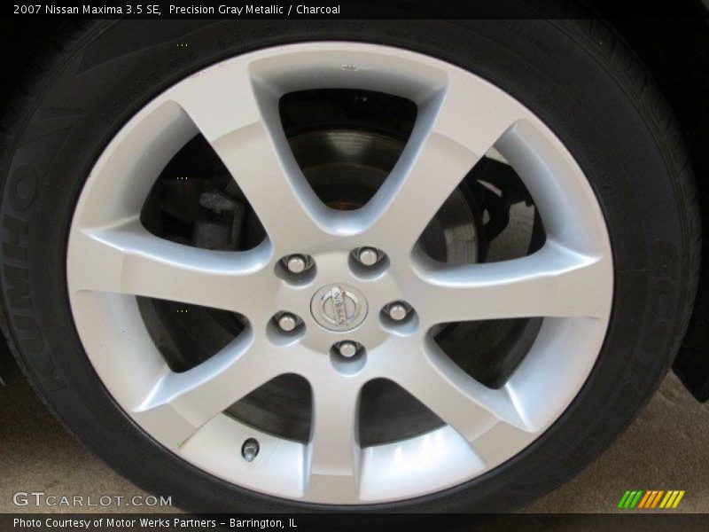 Precision Gray Metallic / Charcoal 2007 Nissan Maxima 3.5 SE