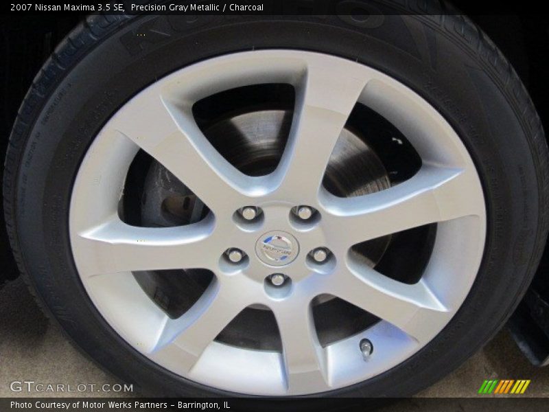 Precision Gray Metallic / Charcoal 2007 Nissan Maxima 3.5 SE