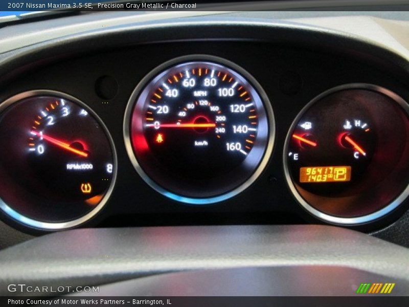 Precision Gray Metallic / Charcoal 2007 Nissan Maxima 3.5 SE