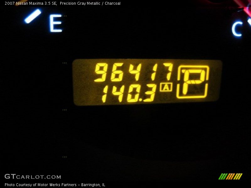 Precision Gray Metallic / Charcoal 2007 Nissan Maxima 3.5 SE