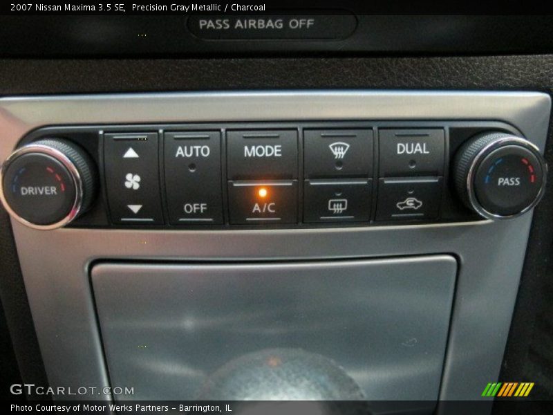 Precision Gray Metallic / Charcoal 2007 Nissan Maxima 3.5 SE