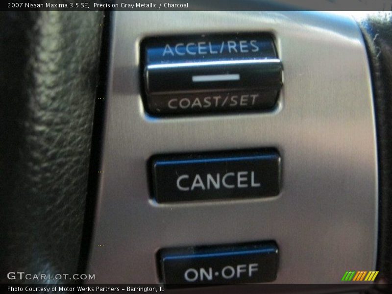 Precision Gray Metallic / Charcoal 2007 Nissan Maxima 3.5 SE