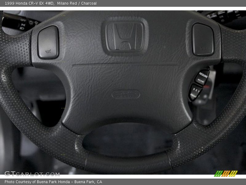 Milano Red / Charcoal 1999 Honda CR-V EX 4WD