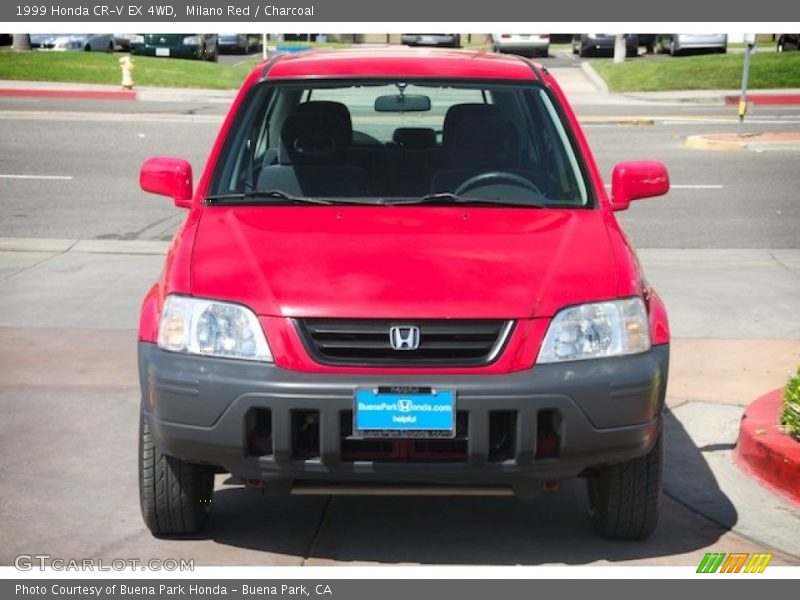 Milano Red / Charcoal 1999 Honda CR-V EX 4WD