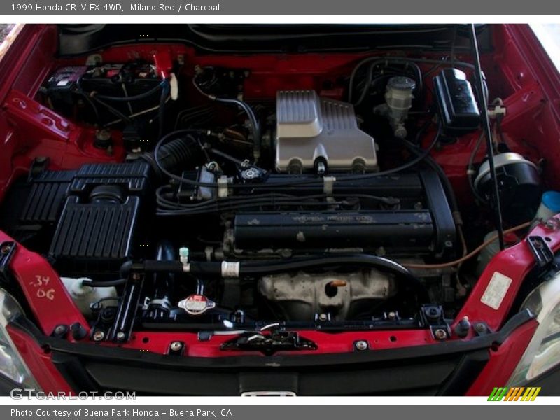 Milano Red / Charcoal 1999 Honda CR-V EX 4WD