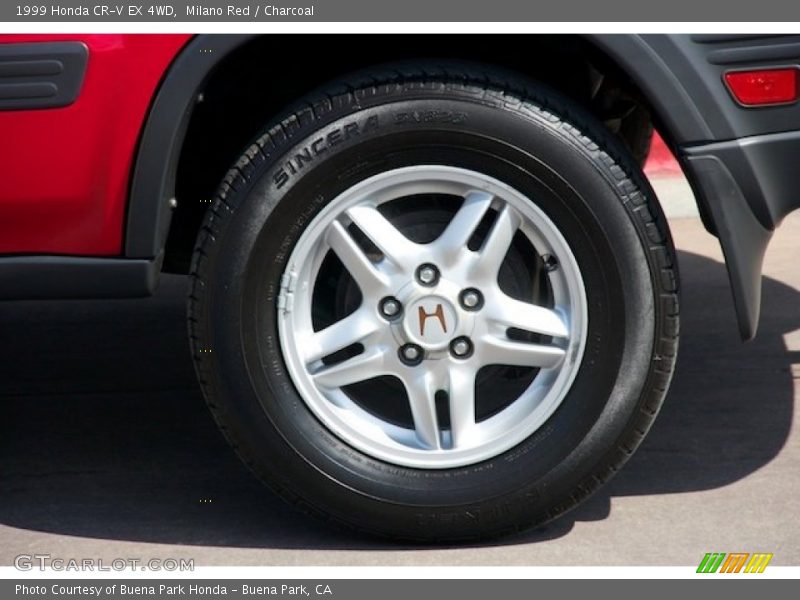 Milano Red / Charcoal 1999 Honda CR-V EX 4WD
