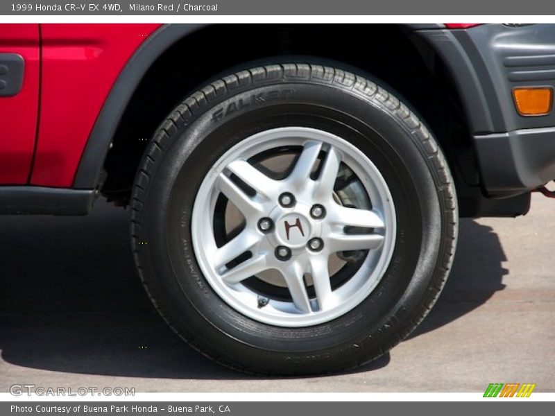 Milano Red / Charcoal 1999 Honda CR-V EX 4WD
