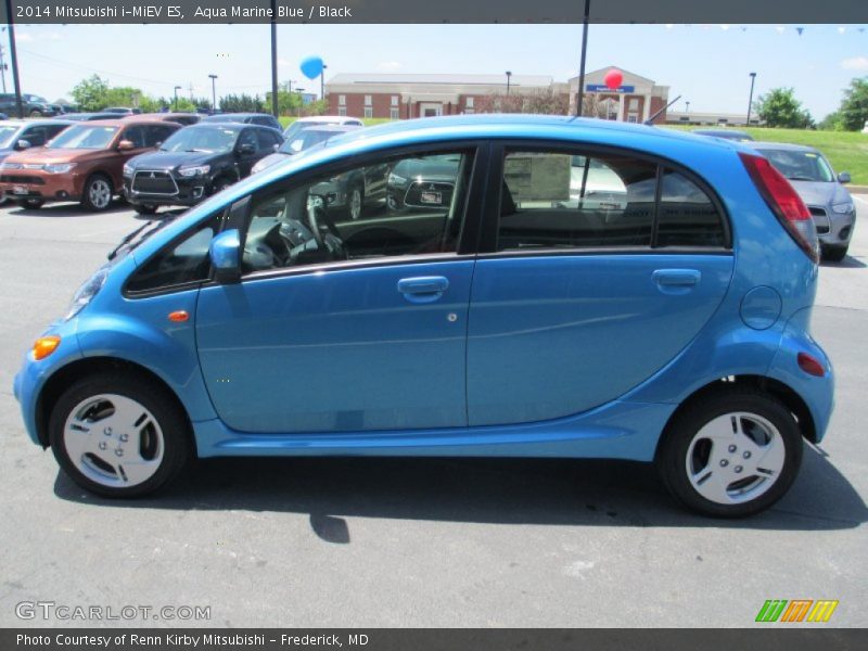  2014 i-MiEV ES Aqua Marine Blue