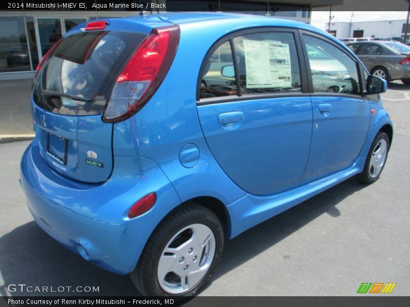  2014 i-MiEV ES Aqua Marine Blue
