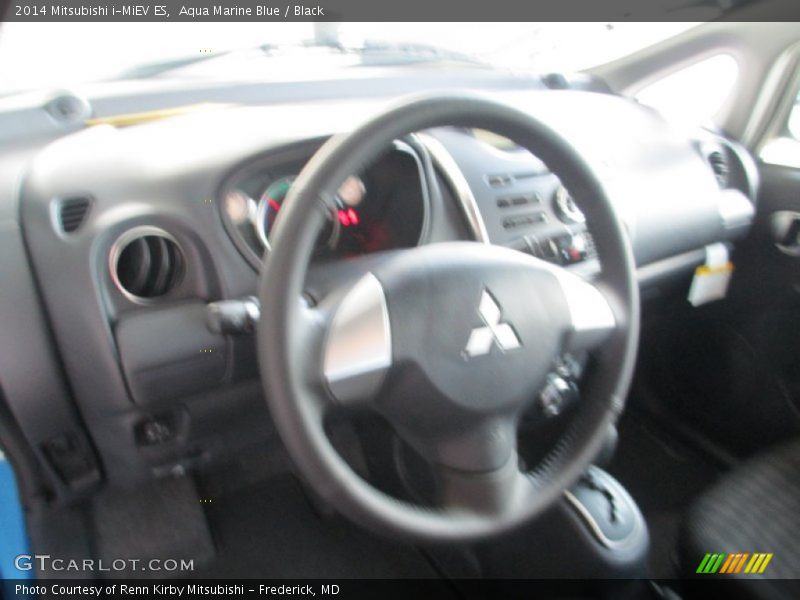 Aqua Marine Blue / Black 2014 Mitsubishi i-MiEV ES