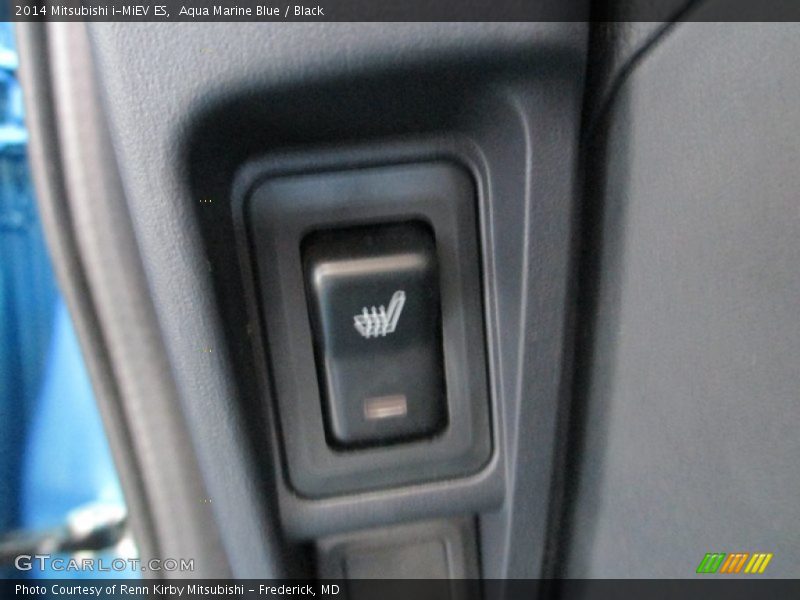 Aqua Marine Blue / Black 2014 Mitsubishi i-MiEV ES
