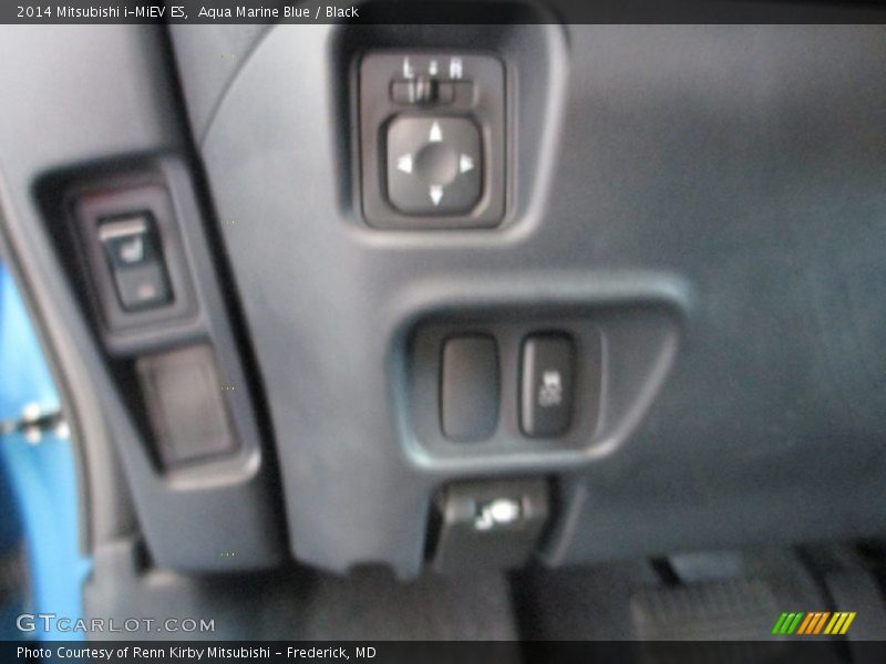 Aqua Marine Blue / Black 2014 Mitsubishi i-MiEV ES