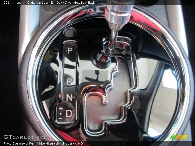 Quick Silver Metallic / Black 2014 Mitsubishi Outlander Sport ES