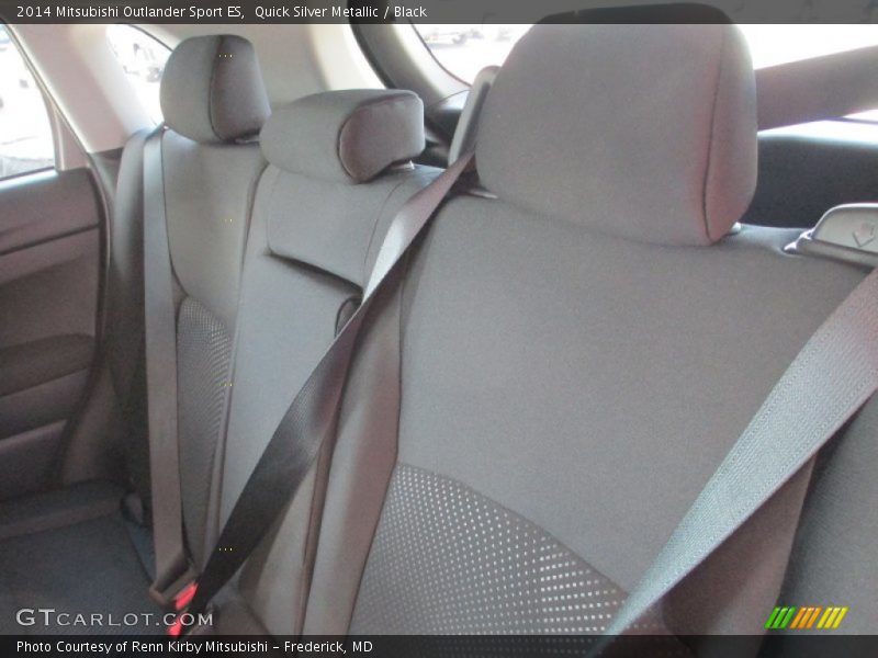 Quick Silver Metallic / Black 2014 Mitsubishi Outlander Sport ES