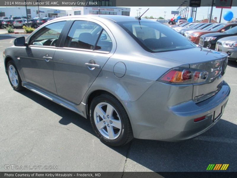 Mercury Gray / Black 2014 Mitsubishi Lancer SE AWC