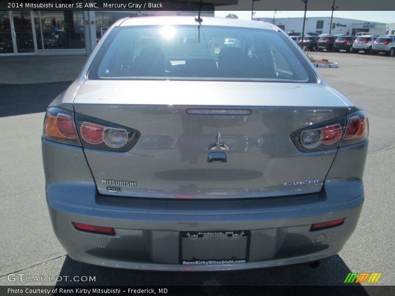 Mercury Gray / Black 2014 Mitsubishi Lancer SE AWC
