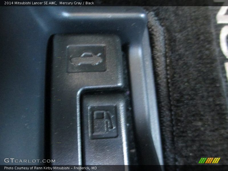Mercury Gray / Black 2014 Mitsubishi Lancer SE AWC