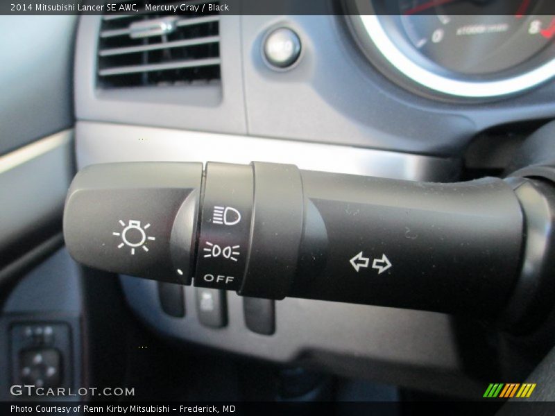 Mercury Gray / Black 2014 Mitsubishi Lancer SE AWC