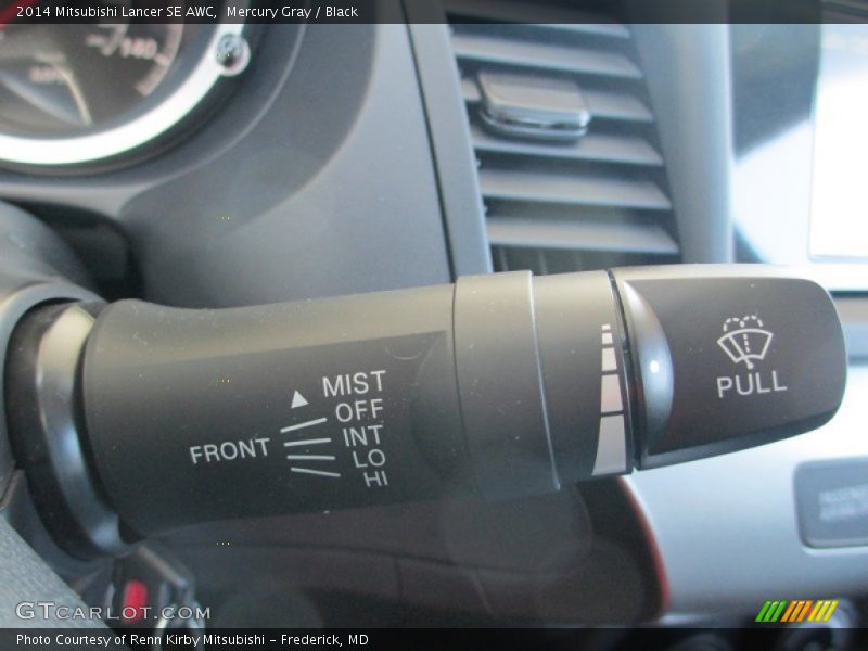 Mercury Gray / Black 2014 Mitsubishi Lancer SE AWC