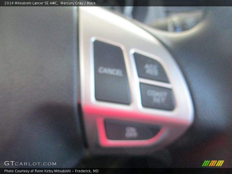 Mercury Gray / Black 2014 Mitsubishi Lancer SE AWC