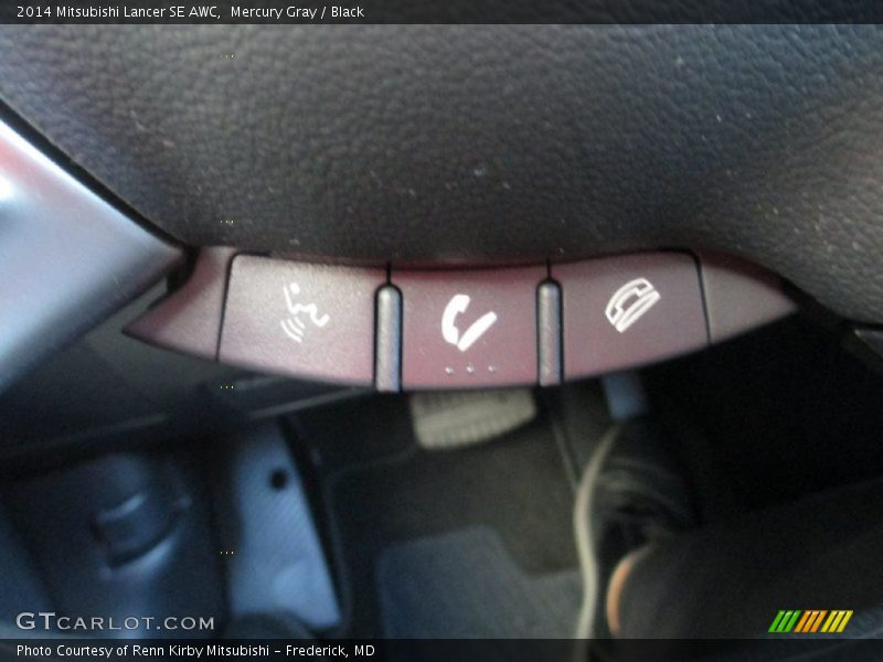 Mercury Gray / Black 2014 Mitsubishi Lancer SE AWC