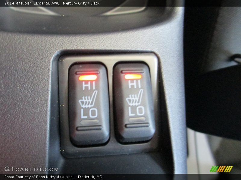 Mercury Gray / Black 2014 Mitsubishi Lancer SE AWC